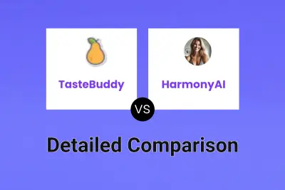 TasteBuddy vs HarmonyAI Detailed comparison features, price