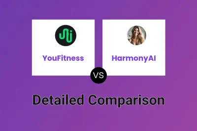 YouFitness vs HarmonyAI Detailed comparison features, price