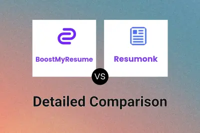 BoostMyResume vs Resumonk Detailed comparison features, price