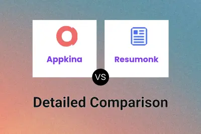 Appkina vs Resumonk Detailed comparison features, price