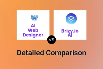 AI Web Designer vs Brizy.io AI Detailed comparison features, price