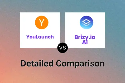 YouLaunch vs Brizy.io AI Detailed comparison features, price