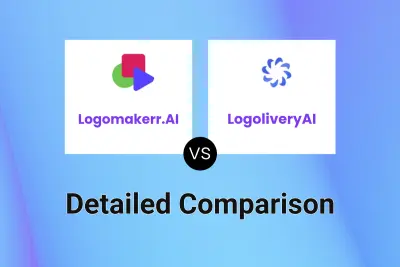 Logomakerr.AI vs LogoliveryAI Detailed comparison features, price