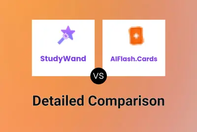 StudyWand vs AIFlash.Cards Detailed comparison features, price