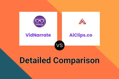 VidNarrate vs AiClips.co Detailed comparison features, price