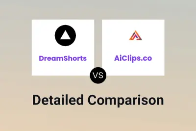 DreamShorts vs AiClips.co Detailed comparison features, price