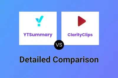 YTSummary vs ClarityClips Detailed comparison features, price