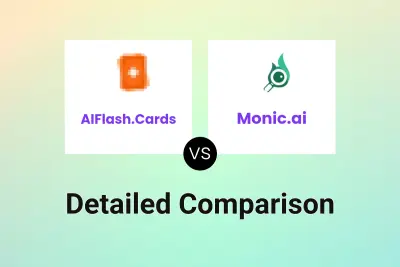 AIFlash.Cards vs Monic.ai Detailed comparison features, price