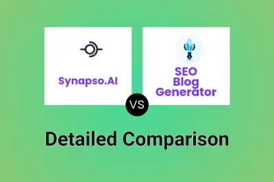 Synapso.AI vs SEO Blog Generator Detailed comparison features, price