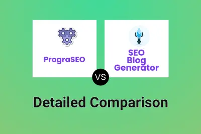 PrograSEO vs SEO Blog Generator Detailed comparison features, price