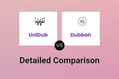 UniDub vs Dubbah Detailed comparison features, price