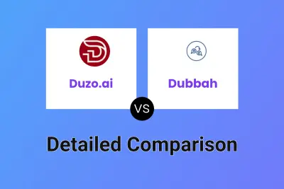 Duzo.ai vs Dubbah Detailed comparison features, price