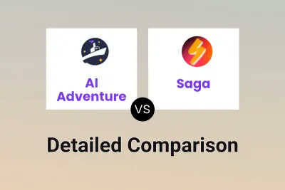 AI Adventure vs Saga Detailed comparison features, price