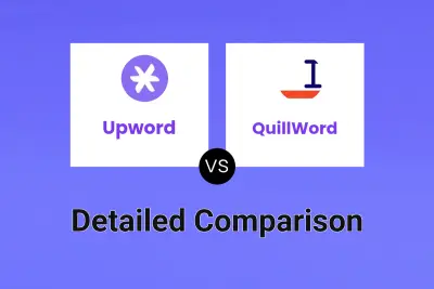 Upword vs QuillWord Detailed comparison features, price