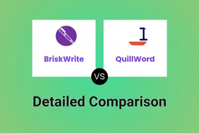 BriskWrite vs QuillWord Detailed comparison features, price