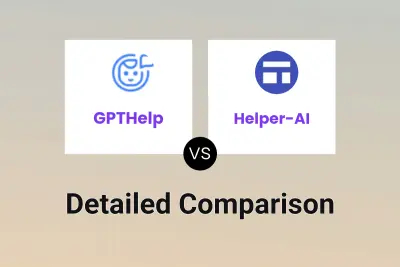 GPTHelp vs Helper-AI Detailed comparison features, price