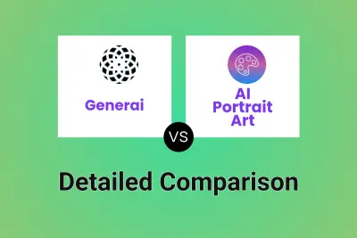 Generai vs AI Portrait Art Detailed comparison features, price