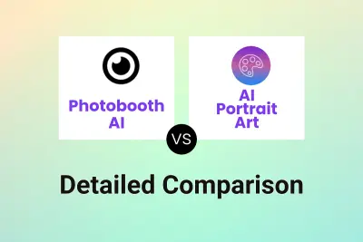 Photobooth AI vs AI Portrait Art Detailed comparison features, price