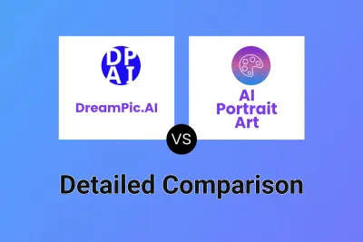 DreamPic.AI vs AI Portrait Art Detailed comparison features, price