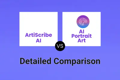 ArtiScribe AI vs AI Portrait Art Detailed comparison features, price