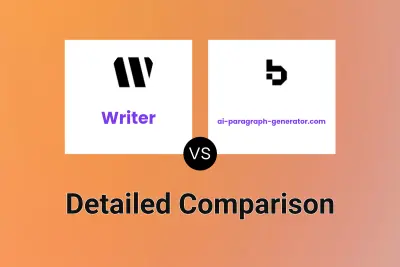 Writer vs ai-paragraph-generator.com Detailed comparison features, price