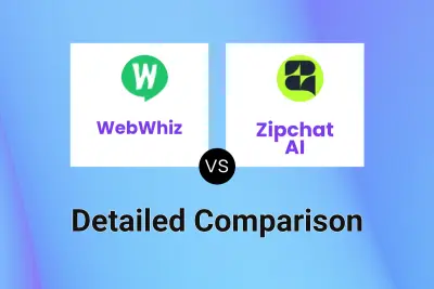 WebWhiz vs Zipchat AI Detailed comparison features, price