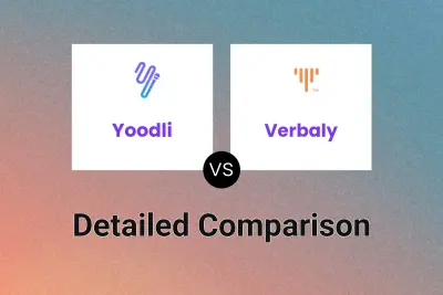 Yoodli vs Verbaly Detailed comparison features, price