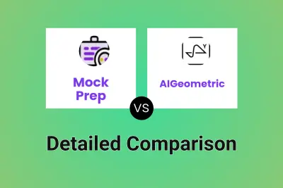 Mock Prep vs AIGeometric Detailed comparison features, price