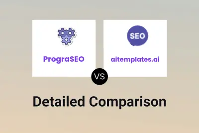 PrograSEO vs aitemplates.ai Detailed comparison features, price