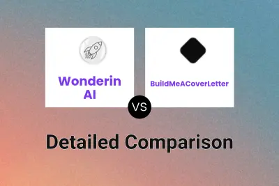 Wonderin AI vs BuildMeACoverLetter Detailed comparison features, price