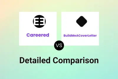 Careered vs BuildMeACoverLetter Detailed comparison features, price