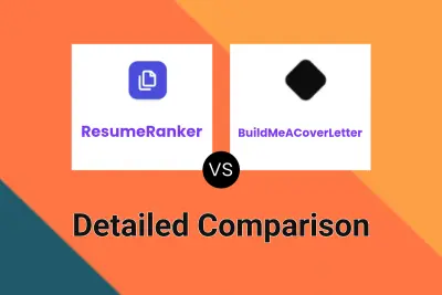 ResumeRanker vs BuildMeACoverLetter Detailed comparison features, price