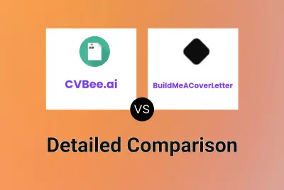 CVBee.ai vs BuildMeACoverLetter Detailed comparison features, price