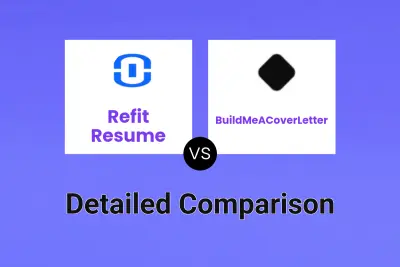 Refit Resume vs BuildMeACoverLetter Detailed comparison features, price