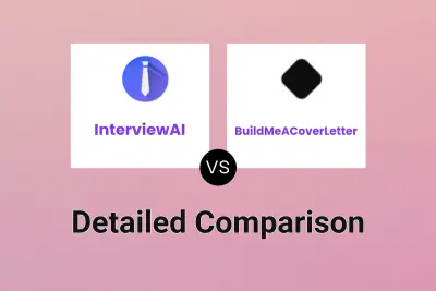 InterviewAI vs BuildMeACoverLetter Detailed comparison features, price