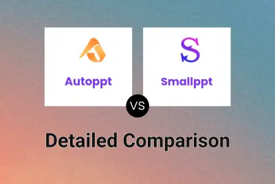 Autoppt vs Smallppt Detailed comparison features, price