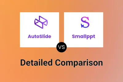 AutoSlide vs Smallppt Detailed comparison features, price