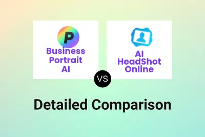 Business Portrait AI vs AI HeadShot Online Detailed comparison features, price