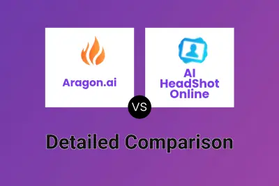 Aragon.ai vs AI HeadShot Online Detailed comparison features, price