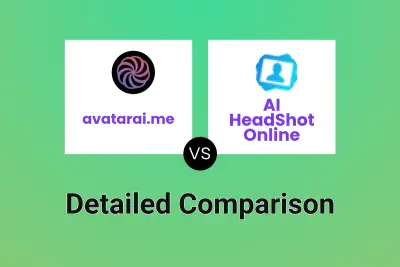 avatarai.me vs AI HeadShot Online Detailed comparison features, price