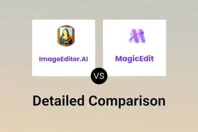 ImageEditor.AI vs MagicEdit Detailed comparison features, price