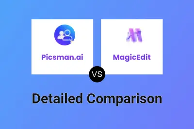 Picsman.ai vs MagicEdit Detailed comparison features, price