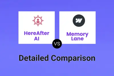 HereAfter AI vs Memory Lane Detailed comparison features, price