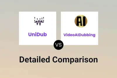 UniDub vs VideoAIDubbing Detailed comparison features, price