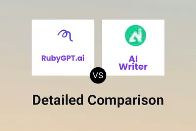 RubyGPT.ai vs AI Writer Detailed comparison features, price