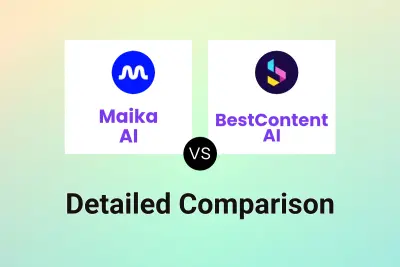 Maika AI vs BestContent AI Detailed comparison features, price