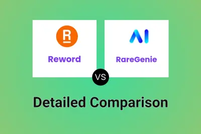 Reword vs RareGenie Detailed comparison features, price