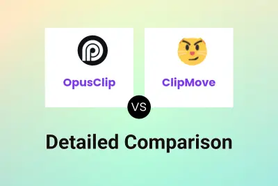 OpusClip vs ClipMove Detailed comparison features, price