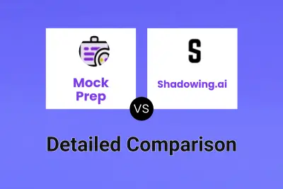 Mock Prep vs Shadowing.ai Detailed comparison features, price