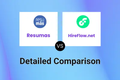 Resumas vs HireFlow.net Detailed comparison features, price